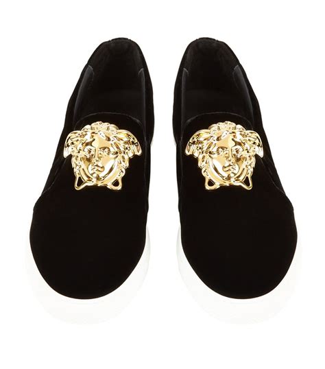 mens versace velvet shoes|Versace collection men's shoes.